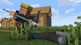 Villager vs Pillager Minecraft Animation [upl. by Cinda951]