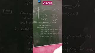 CLASS 9TH TOPIC CIRCLE THEOREM PROOF [upl. by Chrissy]