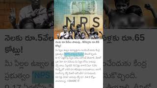 NPS vatsalaya scheme details [upl. by Buehrer65]