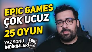 EPIC GAMES YAZ SONU İNDİRİMLERİ 2024  OYUN ÖNERİLERİ [upl. by Htebazileyram]