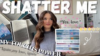 i read the shatter me series by tahereh mafi amp tell you if you should to 🌞❄️⚡️☁️ honest review [upl. by Nidroj]