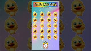 Find the odd one emojichallengequiz oddoneout shortsfeed emojigame [upl. by Feld]