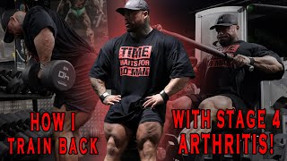 Off Season The Pitbull Way HOW I TRAIN BACK WITH STAGE FOUR ARTHRITIS [upl. by Nesahc]