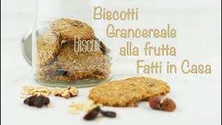 Biscotti Grancereale🍪🌾 alla frutta Fatti in Casa [upl. by Cassi]