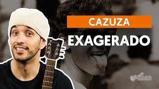 Exagerado  Cazuza aula de violão simplificada [upl. by Sicular]