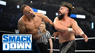 Andrade vs Carmelo Hayes SmackDown highlights July 19 2024 [upl. by Cath]