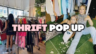 WE HAD THRIFT POP UP  THIS IS HOW IT WENT [upl. by Squier]