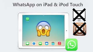 Cara WhatsApp di iPad No JailbreakComputer [upl. by Richel496]