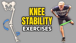 My Top 3 Knee Stability Exercises  Ligament and Meniscus Injuries [upl. by Keheley153]