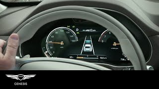 Smart Cruise Control Overview  Genesis G80 and GV80  HowTo  Genesis USA [upl. by Aleahs682]