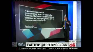 Fernando del Rincón invita a Gabriela Ramírez a Conclusiones [upl. by Arotak]