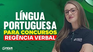 Língua Portuguesa para Concursos Regência Verbal [upl. by Susann]