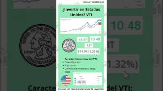 VTI un ETF que replica el mercado americano etf estadosunidos inversiones finanzas follow [upl. by Abdu]