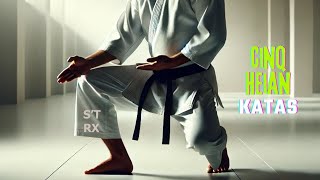 Entraînement de karaté axé sur les katas Cinq Heian [upl. by Flannery]