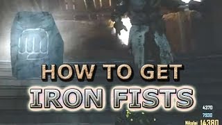 Iron Fists  1 Hit Kill until ROUND 37  Origins Black Ops 2 Zombies [upl. by Ahsineg]