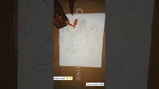 Drawing the Nigeria 🇳🇬 coat of arms enjoy [upl. by Louie]