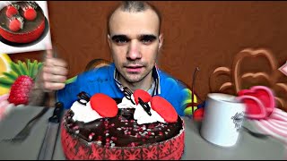 МУКБАНГ АСМР ТОРТ МУЛЕН РУЖ от БИСКВИТНЫЙ ДВОР  CAKE  КОФЕ  SWEET  ДЕСЕРТ  EATING ASMR Mukbang [upl. by Atiuqihc98]