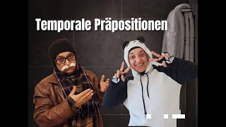 Temporale Präpositionen mit Akkusativ und Dativ  Zaman bildiren i hali ve ehali alan edatlar [upl. by Albina]