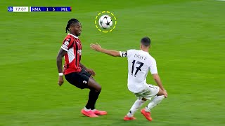 Rafael Leão Toying With Rеаl Маdrid Players [upl. by Haimirej]