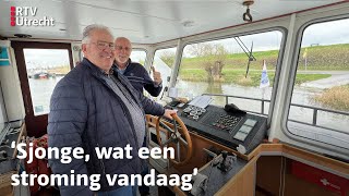 Pontje Ameide is gered door nieuwe schippers  maar dat varen is nog niet zo simpel  RTV Utrecht [upl. by Aisined]