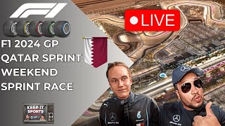 F1 2024 SPRINT WEEKEND QATAR GP SPRINT RACE [upl. by Hsirrap]