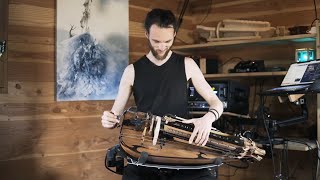 Guilhem Desq  Omen Hurdy Gurdy Live performance [upl. by Sydel]