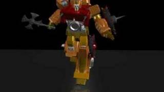 Transformers Prime Beast Hunters Voyager GRIMWING EmGos Transformers Reviews N Stuff [upl. by Reahard]