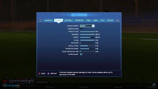 My control settings in Rocket league [upl. by Neerod]