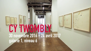 Bandeannonce  Cy Twombly  Exposition  Centre Pompidou [upl. by Hazmah]