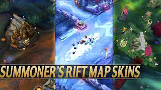 SUMMONERS RIFT MAP SKINS 2024  League of Legends [upl. by Wildermuth]