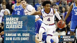 Duke v Kansas in 2018 Elite Eight Full Game [upl. by Hollenbeck801]