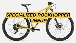 2023 Specialized Rockhopper Comparison What’s the Difference Between All 5 Bikes [upl. by Blader]