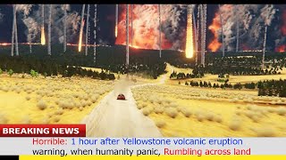 Yellowstone volcanoErupt imminentworld is starting to panic before a natural disasterexperts warn [upl. by Guinna599]