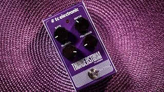 TC Electronic THUNDERSTORM Flanger  in depth review [upl. by Enohpets]