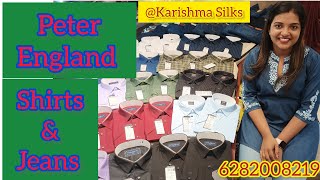 Peter England Shirts amp Jeans 😍 Live Karishma Silks Thiruvalla 🥳🥳🥳 [upl. by Senhauser129]