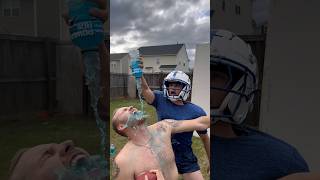 Blueee42🏈 electrolytes with a side of hitstick😂 football funny comedyskit sports ItTakesMore [upl. by Esinehs376]