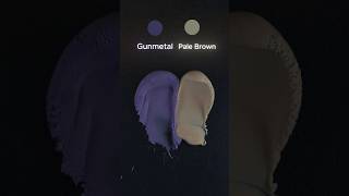 Gunmetal  pale Brown  colormixing colors [upl. by Edme]