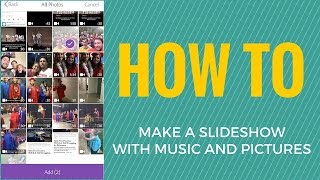 How to Make a Slideshow With Music and Pictures [upl. by Tansey]