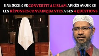 Alhamdoulilah Elle se convertit à LISLAM après avoir eu la Réponse à ses 4 Question [upl. by Eleira290]