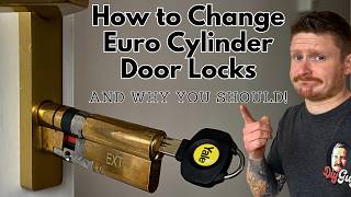 How to Change a Euro Cylinder Door Lock and How to Avoid Lock Snapping [upl. by Anhej]