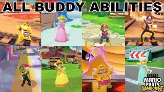 All Jamboree Buddy Abilities  Super Mario Party Jamboree [upl. by Corel]