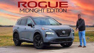 2023 Nissan Rogue Midnight Edition  The NEW Stylish Trim to Buy 30000 [upl. by Eladnwahs]