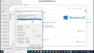 How to Increase RAM on PC amp Laptop Increase Virtual Memory on Windows 10 [upl. by Leveroni]