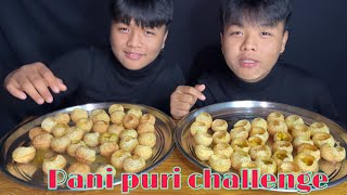 Pani puri challenge lupa 200 thanare🔥🔥🔥🔥🔥🔥 panipuri panipurichallenge panipurilovers [upl. by Bealle]