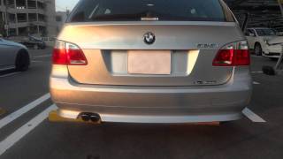 BMW E61 525i 排気音 [upl. by Douty896]