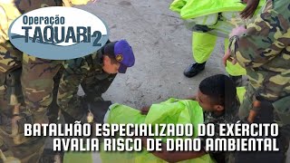 Batalhão especializado do Exército avalia risco de dano ambiental em Canoas [upl. by Harak780]