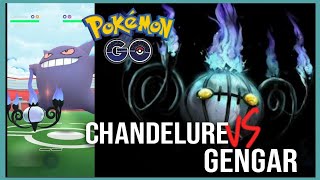 Chandelure vs Gengar  Solo Raid 1v1  Pokemon Go Indonesia [upl. by Jojo]