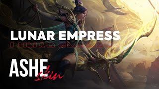 Lunar Empress Ashe – OPGG Skin Review – League of Legends [upl. by Nered]