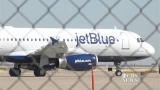 JetBlue captains erratic behavior forces emergency landing [upl. by Aerdnaz]