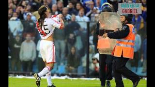 Almeyda besando la camiseta de River en la Bombonera  HD [upl. by Medarda644]